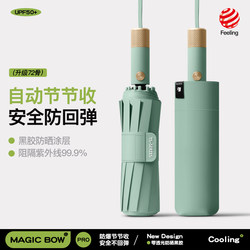 Fully Automatic 72-Bone Reinforced Storm-Resistant Umbrella for Men and Women, Dual-Use for Sun and Rain, Collapsible, Uv Protection Sunshade Umbrella