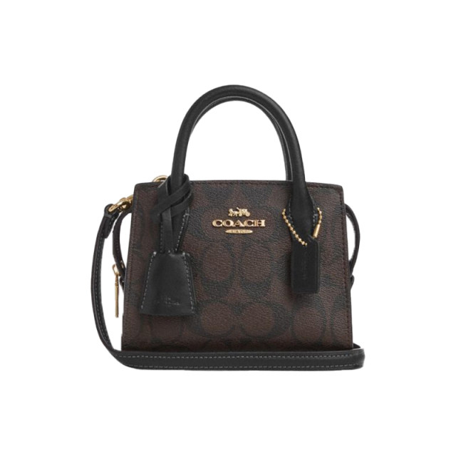 Coach / Coach Andrea 15 Gold Label Women's Pvc Leather Mini Shoulder ...