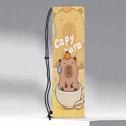 X Kapibala Series Large-Capacity Single-Shoulder Badminton Racket Bag, Anti-Drop, Portable Playing Equipment for Middle School Students, Lightweight