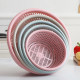 Five-piece plastic drain basket kitchen thickened extra-large vegetable basket vegetable basket fruit basin round melon and fruit basket