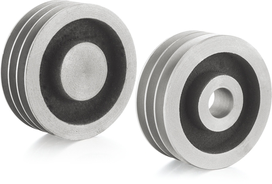 326 120mm 32キロ Jade Leopard 3B V-Belt Pulley - Cast Iron, 120-600mm Diameter