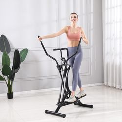 360-Degree Front and Rear Rotation Space Walker for Home Indoor Folding Lower Limb Rehabilitation Exercise for the Elderly