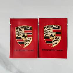 Red aluminum foil bag three-side seal packaging bag