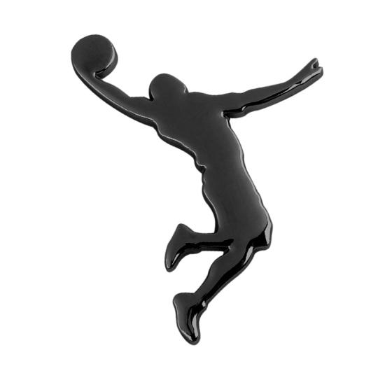 Air Jordan 3Dメタルカーステッカー - Bohanya