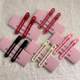 Candy -colored non -trace of the hair clip the front forehead side side duckbill crusher hair clip hair bangs clip hair card clip