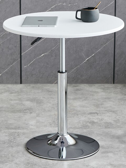 Adjustable Computer Desk for Home Use, Sofa Side Table, Rotatable ...