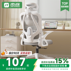 Computer Chair with Lumbar Support, Ergonomic Chair, Office Seat, Comfortable for Long Sitting, Home Study Dormitory Adjustable Gaming Chair