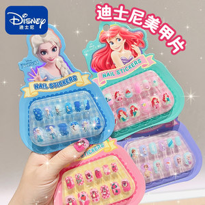 Disney children's wear nail polish children's nail polish sweet Elsa girl genuine baby toy stickers