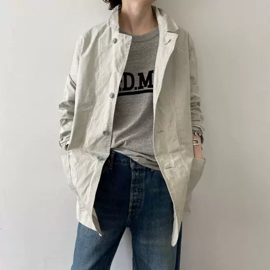 折扣款Chez VIDALENC 23AW Jacket P3 棉质休闲夹克外套-Taobao