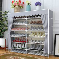 Multi-Layer Dust-Proof Shoe Rack, Thickened, Economical Household Shoe Cabinet, Simple Entryway Shoe Storage, Dormitory Storage Solution, Large Capacity