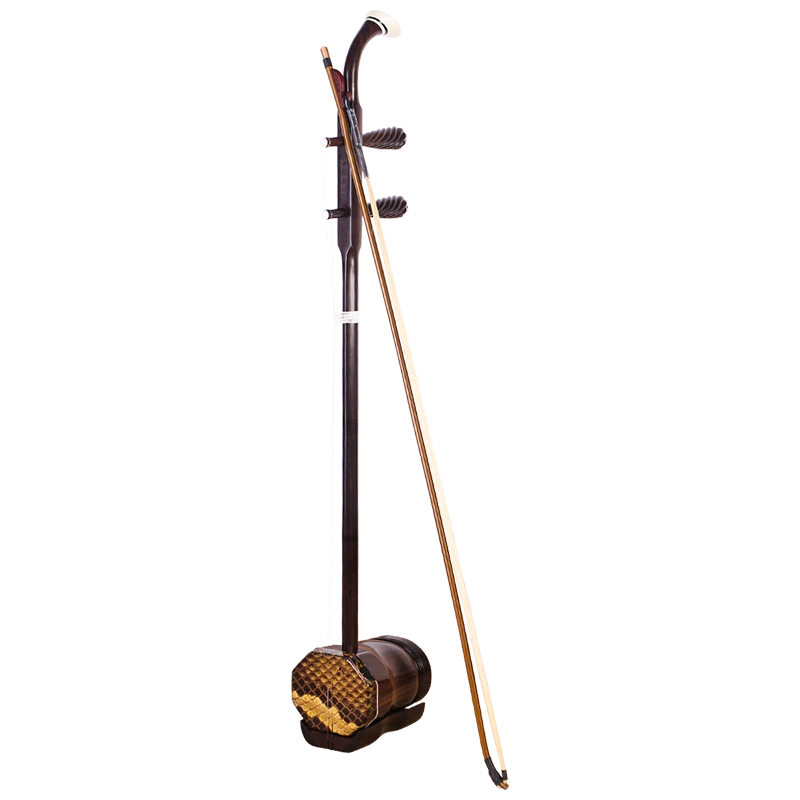 ⭐️美品⭐️中国 二胡 古月琴坊 万其興 紫檀精品 高級素材 アフリカ小葉紫檀二胡 ER-4000 二胡製作大師 萬其興謹製 “収蔵版