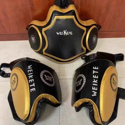 Thickened Waist Target, Leg Target, Chest Target for Muay Thai, Sanda, Boxing Training, Sparring, Side Leg Kicking Target, Leg Sweeping Target, Free Fighting Sparring Partner