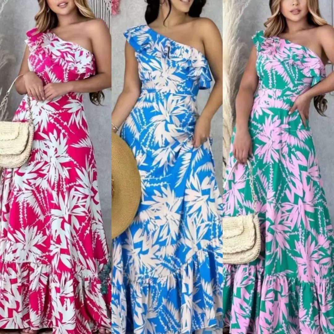 shein外单大码长裙订制卓天高品质女装连衣裙EBAY