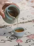 bình trà Số 2 tách trà nhỏ gốm sứ thạch cao vữa khuôn tùy chỉnh tách trà nhỏ ấm trà phun vữa dụng cụ mài voi gốm ly thủy tinh uống trà Trà sứ