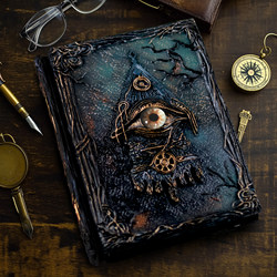 Dark Notes Vintage Notebook High-Quality Loose-Leaf Replaceable Inner Pages Diary Notebook Girl's Birthday Gift
