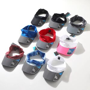 
European and American singles! Only one batch! Couple summer outdoor sports empty top hat running sweat-absorbing quick-drying sun protection hat