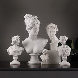 David Statue Ornament Sketch Resin Plaster Statue Soft Decoration Living Room Tv Cabinet Home Decoration Portrait Props