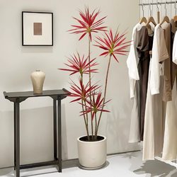 Artificial Green Plant Agave Indoor Nordic Style Decorative Ornament High-End Artificial Plant Floor-Standing Potted Atmosphere Tree