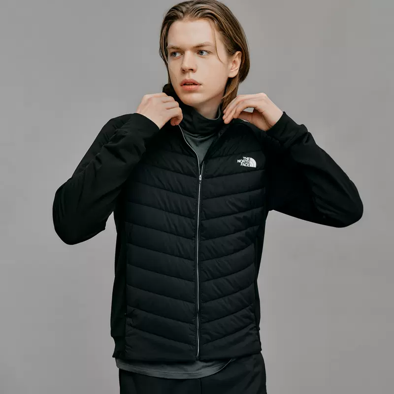 韩国代购THE NORTH FACE/北面22冬男女保暖立领工装棉服NJ3NN53-Taobao