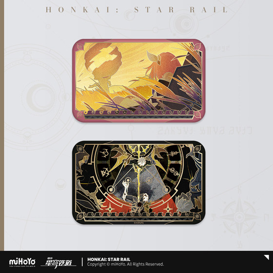
[MiHoYo/Honkai: Star Dome Railway] The Scroll of Rebirth Series Tinplate Badge miHoYo