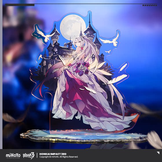 [Mihayou/Benghuai 3] Kiana invites figure image acrylic standing card miHoYo
