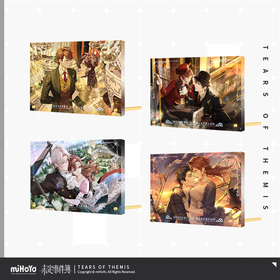 
[Mihayou/Undetermined Event Book] Love fan Becklen series Acrylic decorative paintings Leave it drops