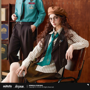 
[Mihayou/Cangfa: Star Dome Railway] Sand Gold Theme Impression Series Vest miHoYo