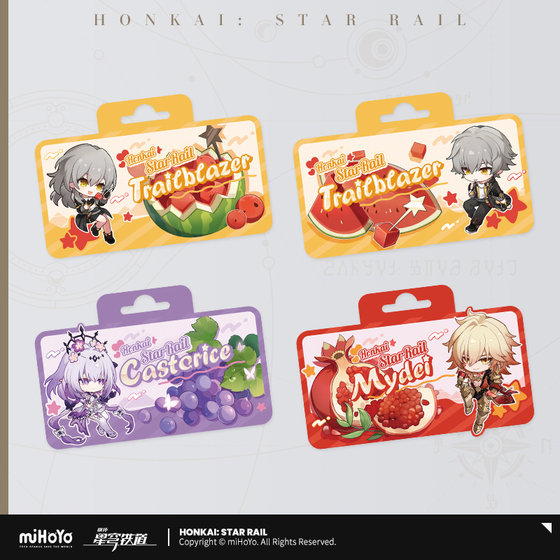 
[MiHoYo/Honkai: Star Rail] Fruity Summer Series Q Version Acrylic Clip miHoYo