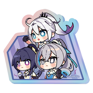
[MiHoYo/Honkai 3]HONKAI MEME Acrylic Badge Alicia Kiana miHoYo