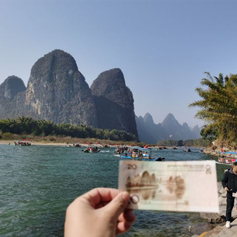 8人小团 桂林阳朔跟团游2天1晚全景漓江三星四星游船遇龙河银子岩