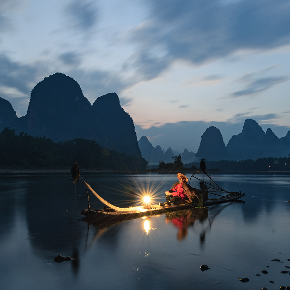 8人小团 桂林阳朔跟团游2天1晚全景漓江三星四星游船遇龙河银子岩