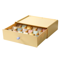 Bra artifact divided three-in-one underwear storage box