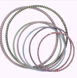60/80/70cm High-Quality Imitation Rattan Thickened Hula Hoop for Adults and Children, Fitness Gymnastics Morning Exercise Hoop