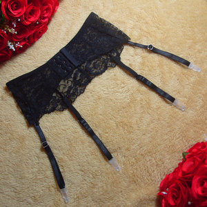 Hot temptation Sexy lady underwear wild accessories lace lace transparent low -waist stockings multiple options
