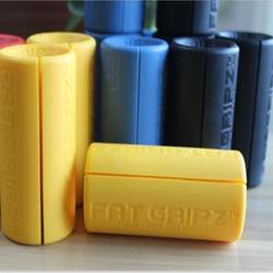 In-Stock Fatgripz Grip Covers Silicone Dumbbell Covers Barbell Bar Non-Slip Professional Fitness Equipment Thickened Training Covers