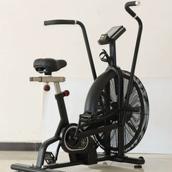 Commercial Fan Spinning Bike, Gym-Specific Wind Resistance Exercise Bike, Crossfit Aerobic Exercise Fitness Equipment