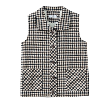 Mom plus velvet thickened vest woolen coat
