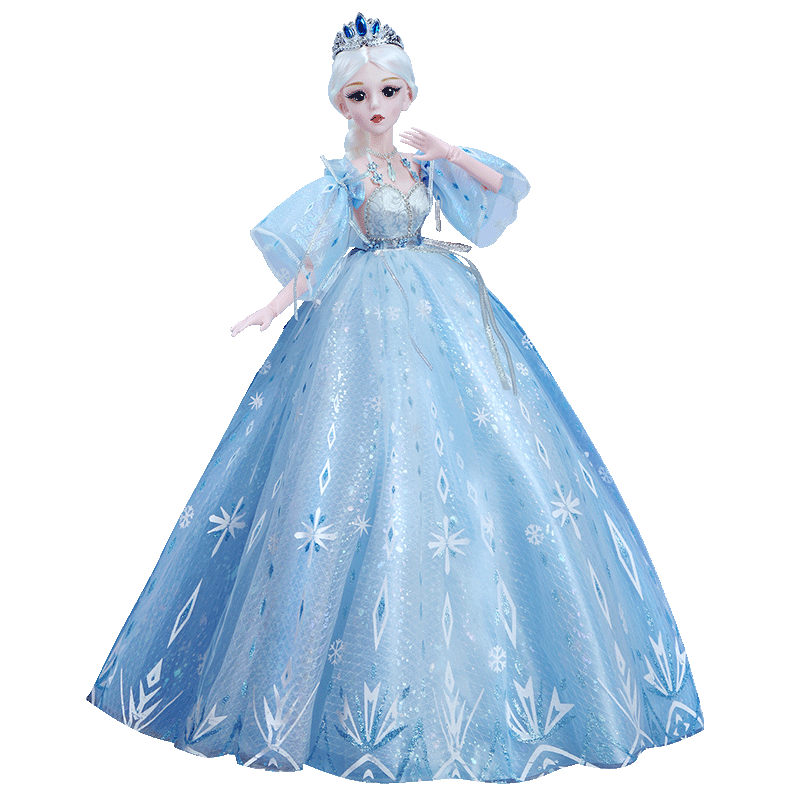 60 cm extra large doll 2025 new dress up set girl princess large children's toy Christmas