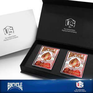 
bicycle poker creative collection flower cut gift collection card gift box