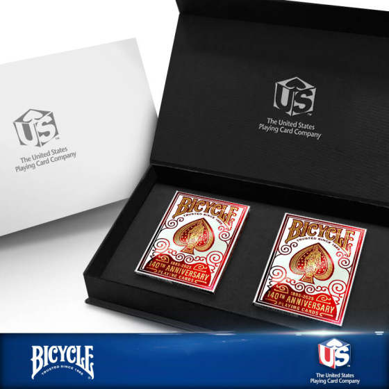 
bicycle poker creative collection flower cut gift collection card gift box