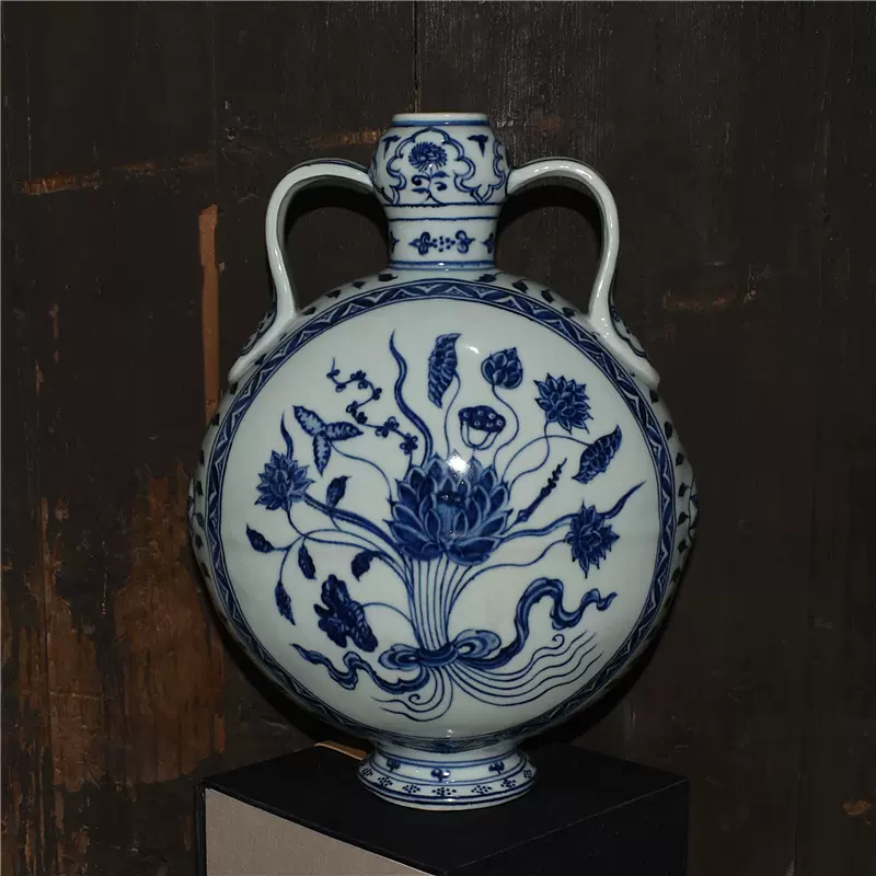 中国　雍正年製款　茶葉末釉　窯変瓶　唐木台・時代箱付　G　R4191B 中国 雍正年製款 茶葉末釉 窯変瓶 唐木台・時代箱付 G R4191B