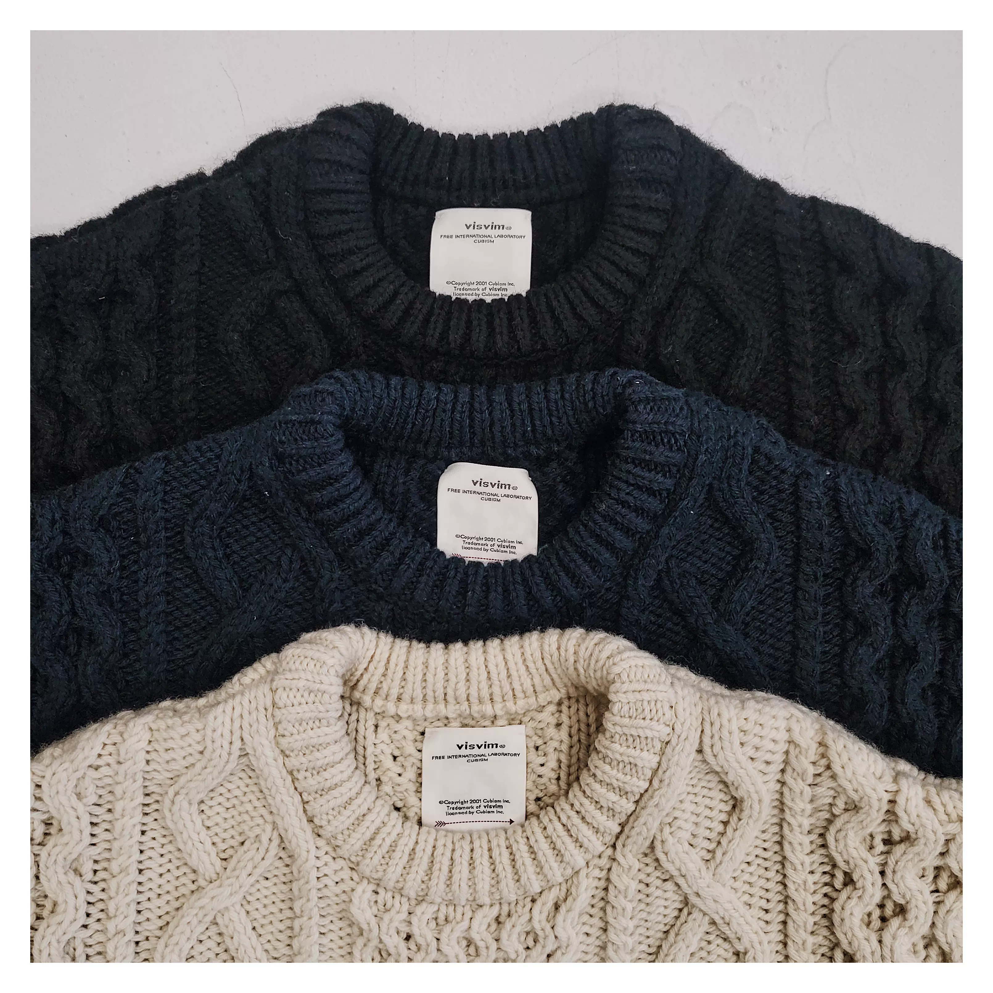 visvim AMPLUS CREW KNIT-