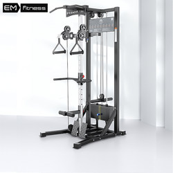 Single-Sided Small Bird's Nest Frame Trainer, High and Low Pull-Down Rowing Machine, Comprehensive Equipment, Multifunctional Commercial Gym Equipment