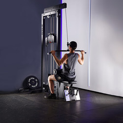 High and Low Pull Integrated High-Position Pull-Down Trainer Seated Rowing Back Pull Gym Professional Commercial Fitness Equipment