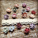 Korean style woolen fabric flowers simulated flower headdress hair accessories handmade accessories rose 2cm daisy