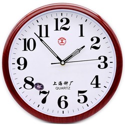 Shanghai Clock Factory Silent Wall Clock for Living Room and Bedroom, Modern Simple and Stylish Wall Clock, Home Wall Quartz Clock