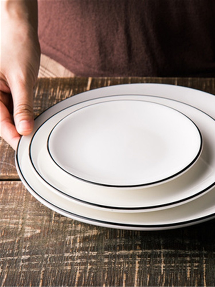 日式简约风漫妙家创意西餐盘子碟子