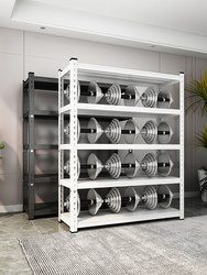 Angle Steel Shelves, Multi-Layer Floor-Standing Display Racks, Warehouse Basement Storage Rooms, Multi-Functional Storage Iron Shelves