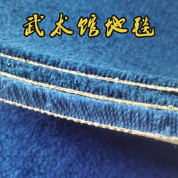 Thickened Martial Arts Hall Blue and Red Carpet Dance Studio Gymnastics Taekwondo Sports Non-Slip Training Competition Classroom