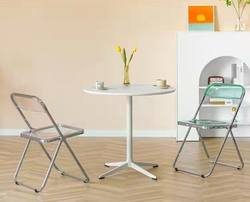 Retro Solid Wood Small Round Table Hotel Restaurant Coffee Table Milk Tea Shop Dessert Shop Leisure Table Office Sales Negotiation Table